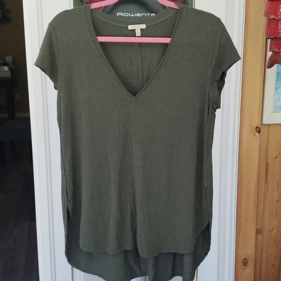 Bordeaux Tops - Bordeaux Cap Sleeve T